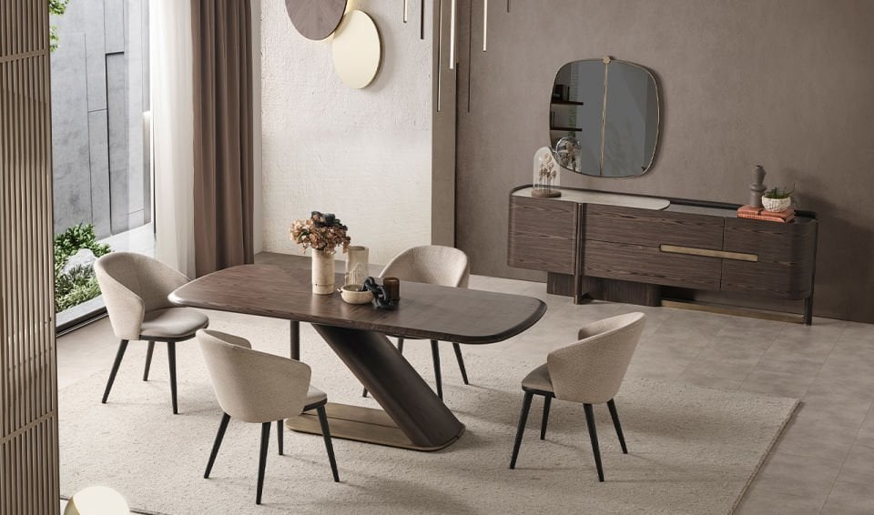 West Modern Yemek Odası Takımı