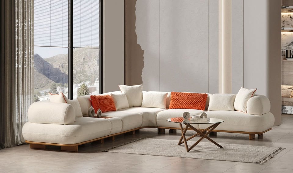 Asya Modüler Köşe Koltuk Takımı