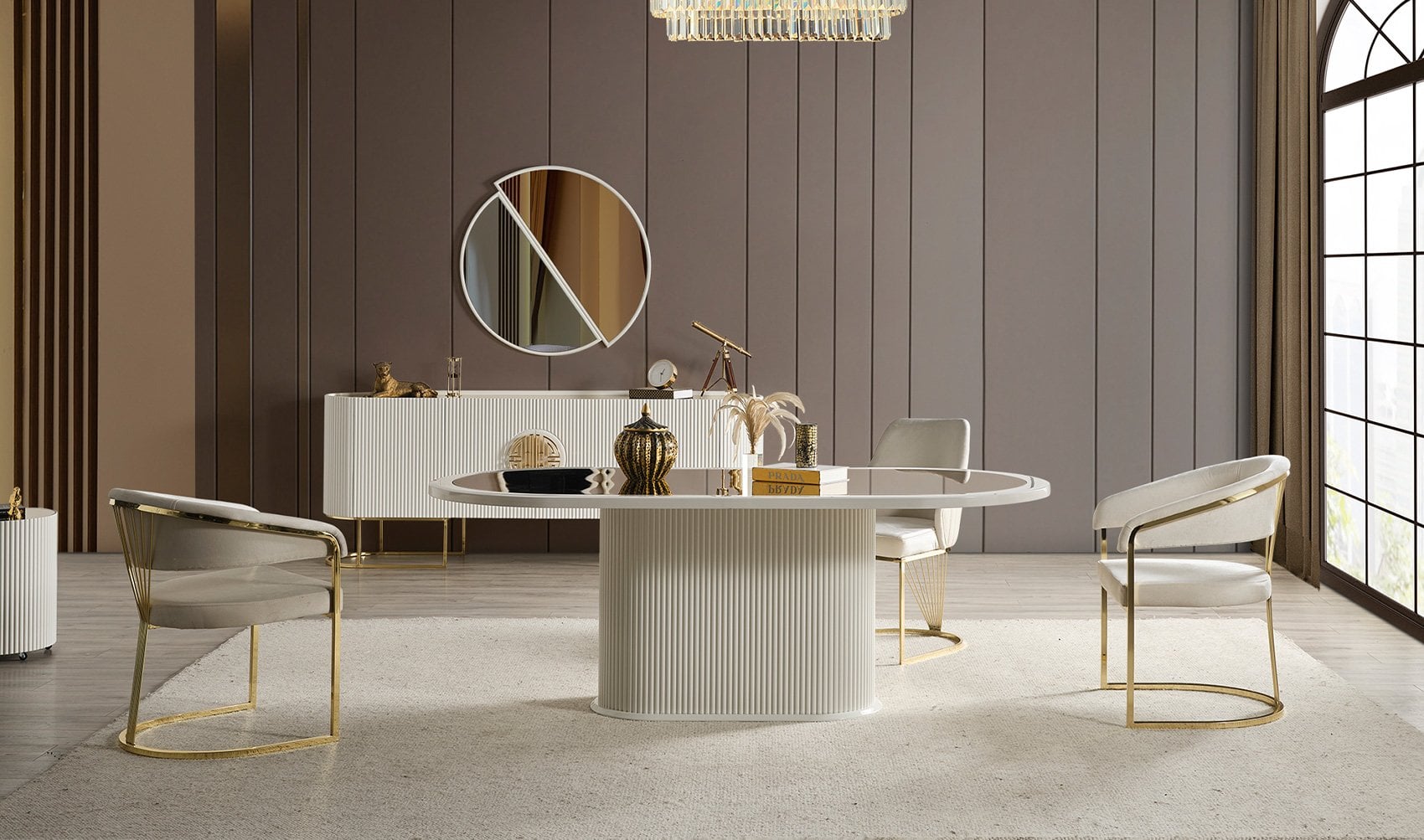 Gucci Premium Yemek Odası Takımı