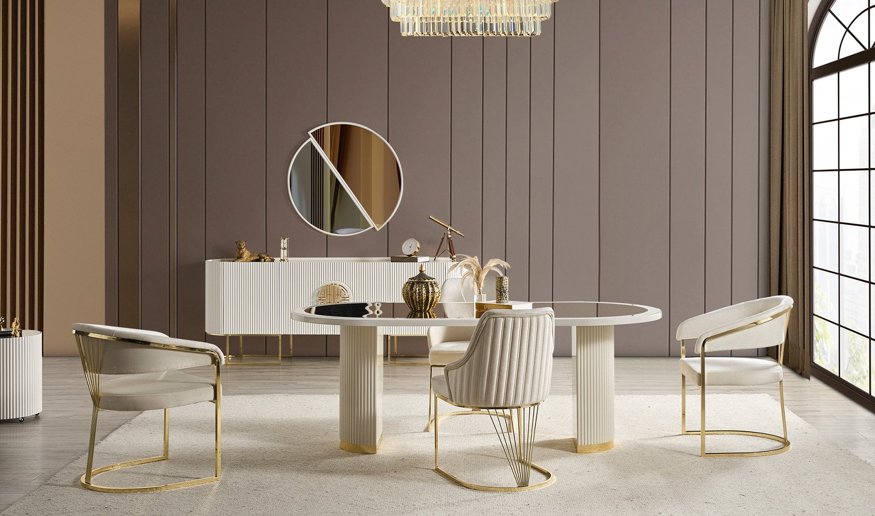 Gucci Premium Yemek Odası Takımı