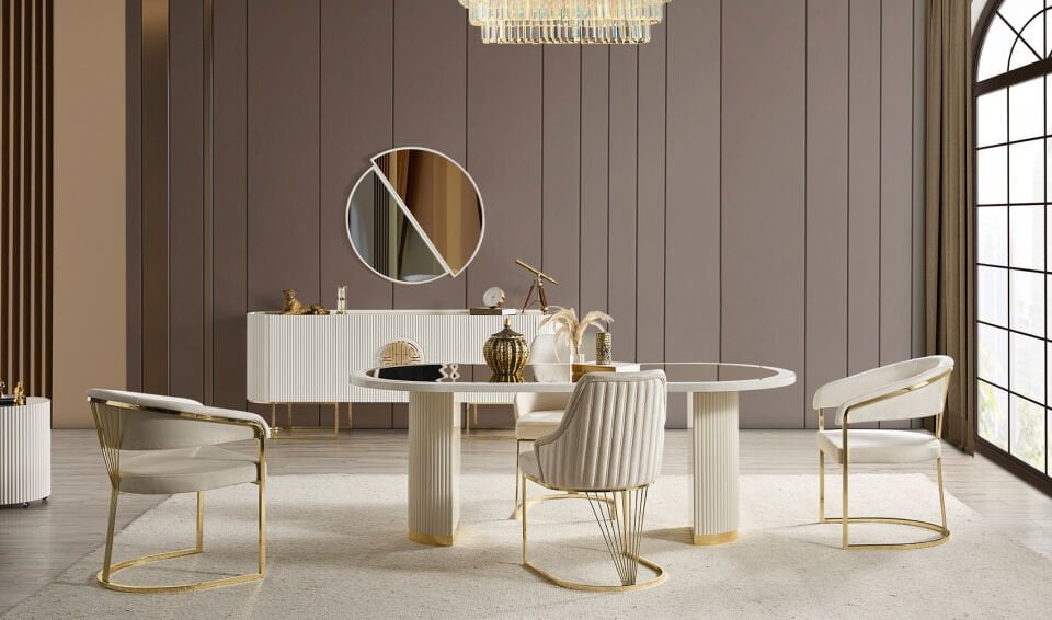 Gucci Premium Yemek Odası Takımı