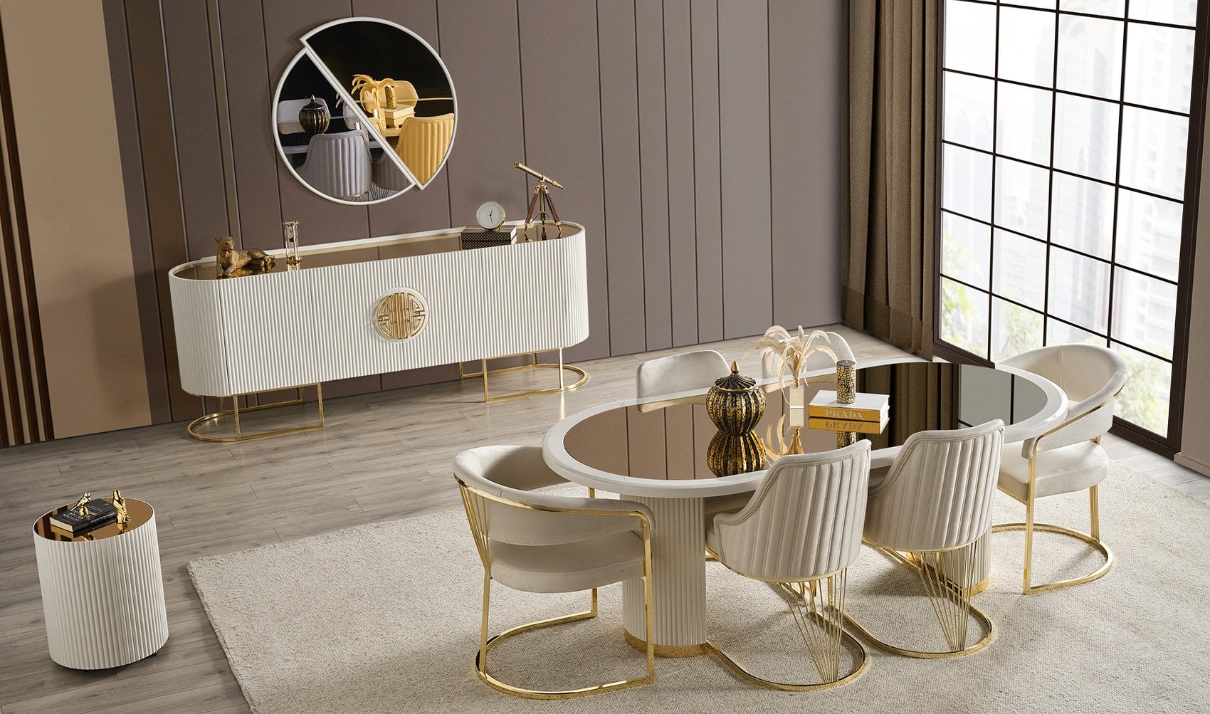 Gucci Premium Yemek Odası Takımı