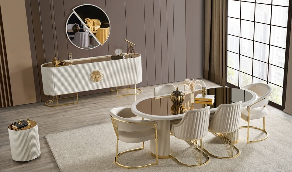 Gucci Premium Yemek Odası Takımı