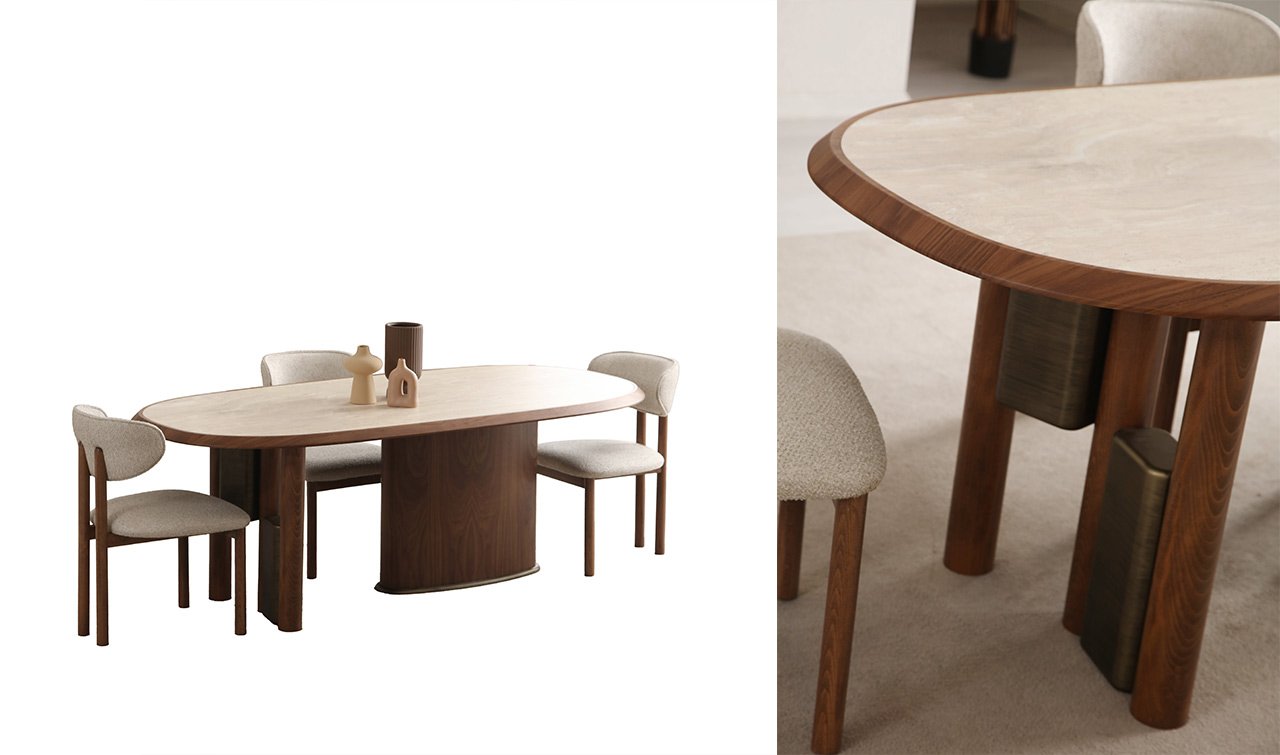 Mozart Yemek Odası Takımı