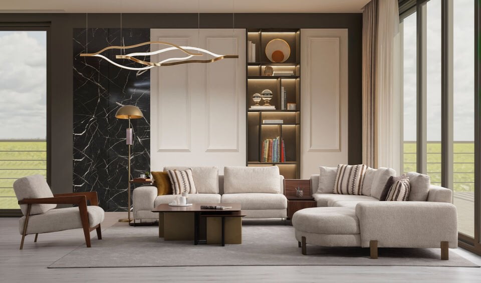 Porto Köşe Koltuk Takımı | Large