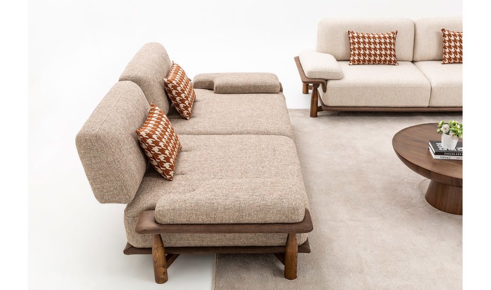 Aura Keten Koltuk Takımı