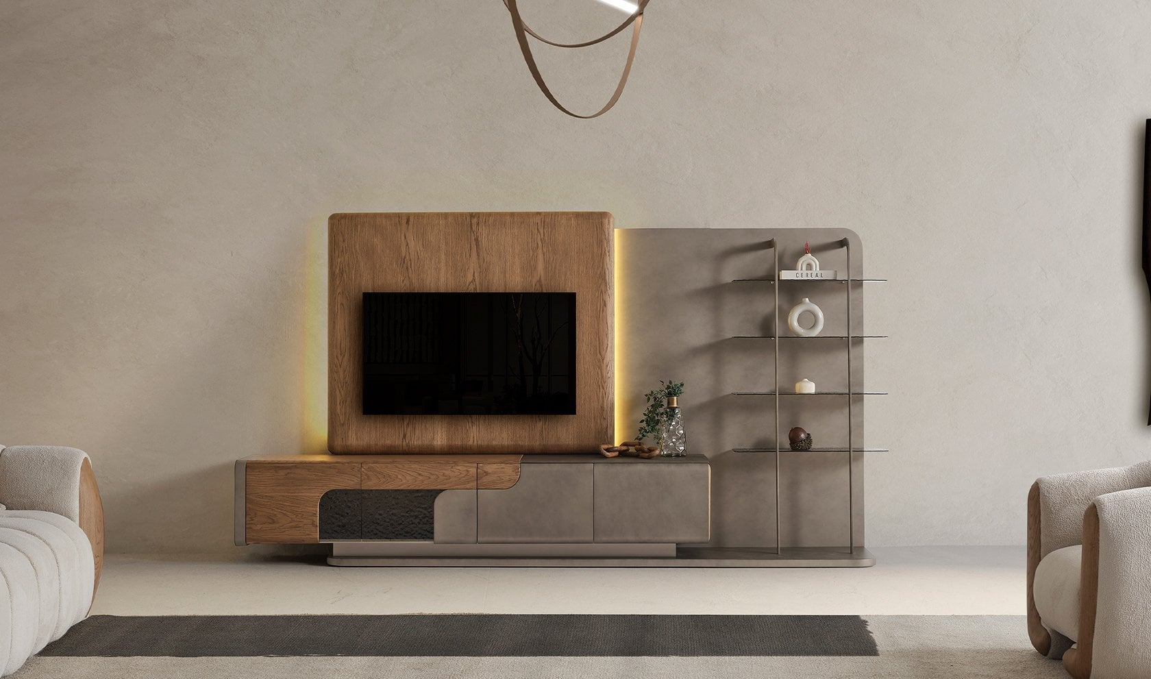 Zümrüt Meşe Tv Ünitesi