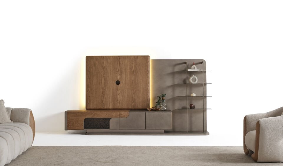 Zümrüt Meşe Tv Ünitesi