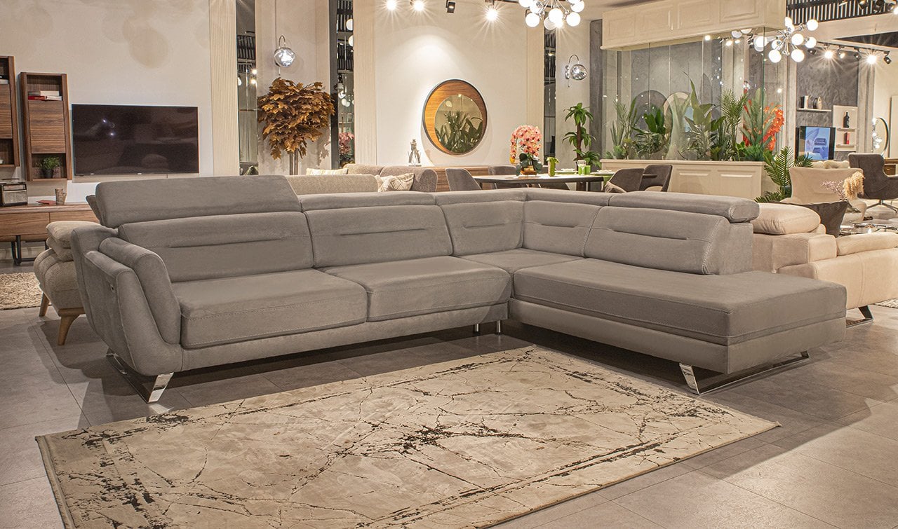 Alfeca Dinlenmeli Köşe Koltuk Takımı