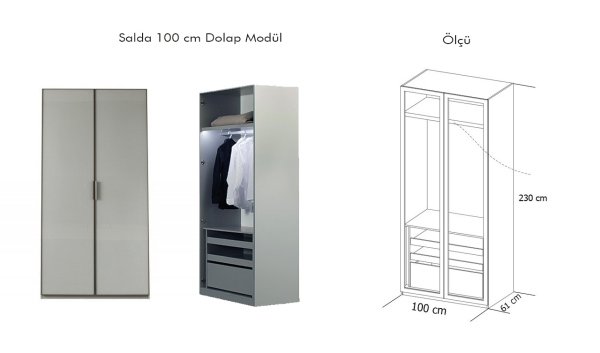 Salda Giyinme Odası