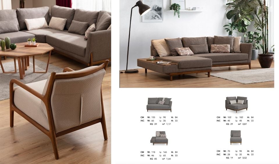 Argemon Köşe Koltuk | Medium