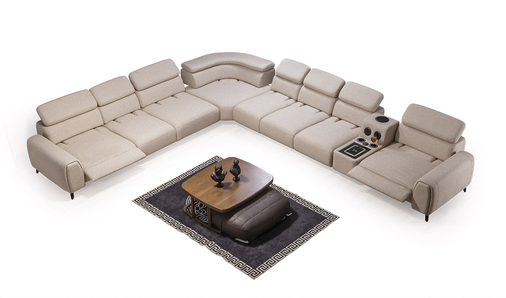 Kristal Köşe Koltuk | Recliner