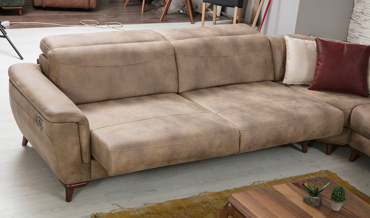 Armani Mekanizmalı Köşe Koltuk Takımı