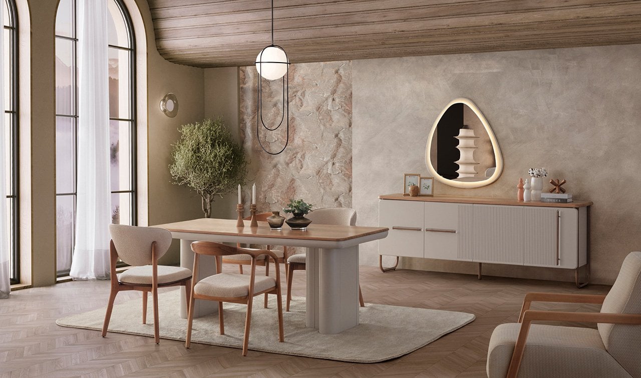 Lotus Yemek Odası Takımı