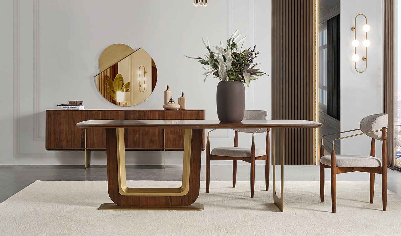 Sirius Ahşap Yemek Odası Takımı