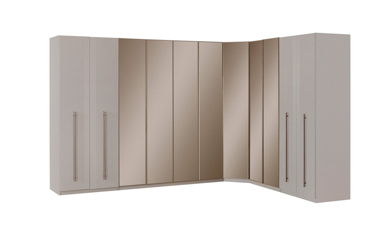 Lotus Modüler Köşe Dolap
