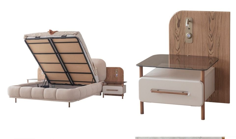 Lotus Modüler Köşe Dolap