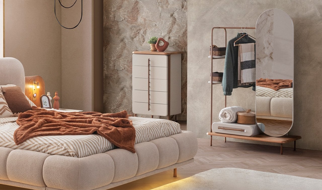 Lotus Modüler Köşe Dolap