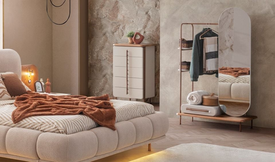 Lotus Modüler Köşe Dolap