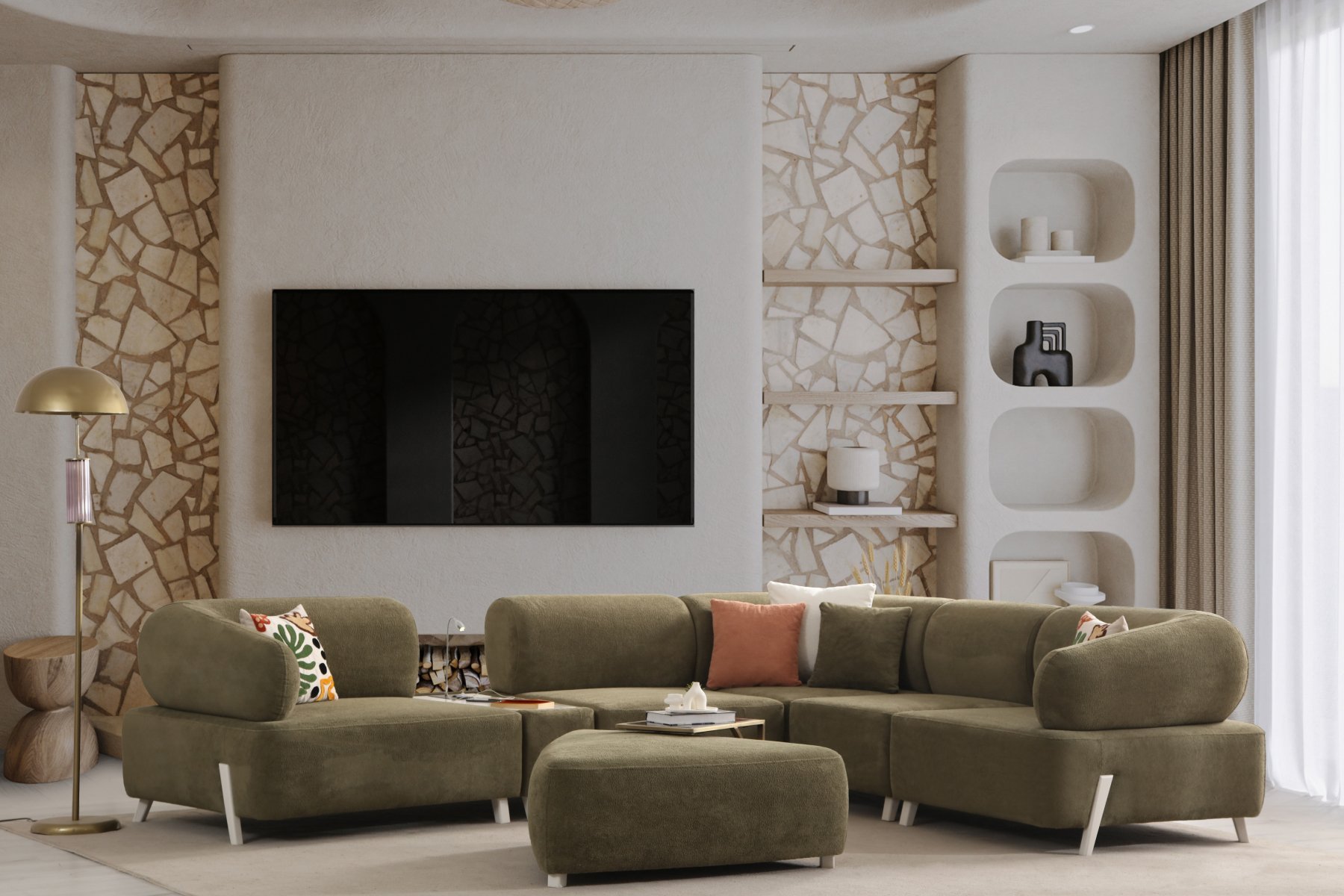 İlyora Modüler Köşe Takımı - Medium