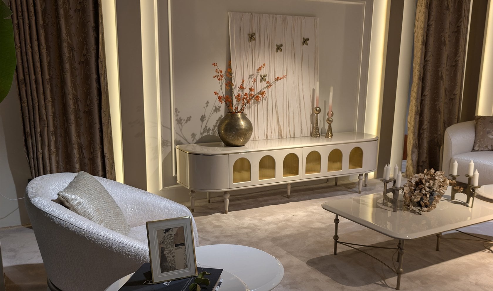 Zenith Tv Ünitesi | Krem