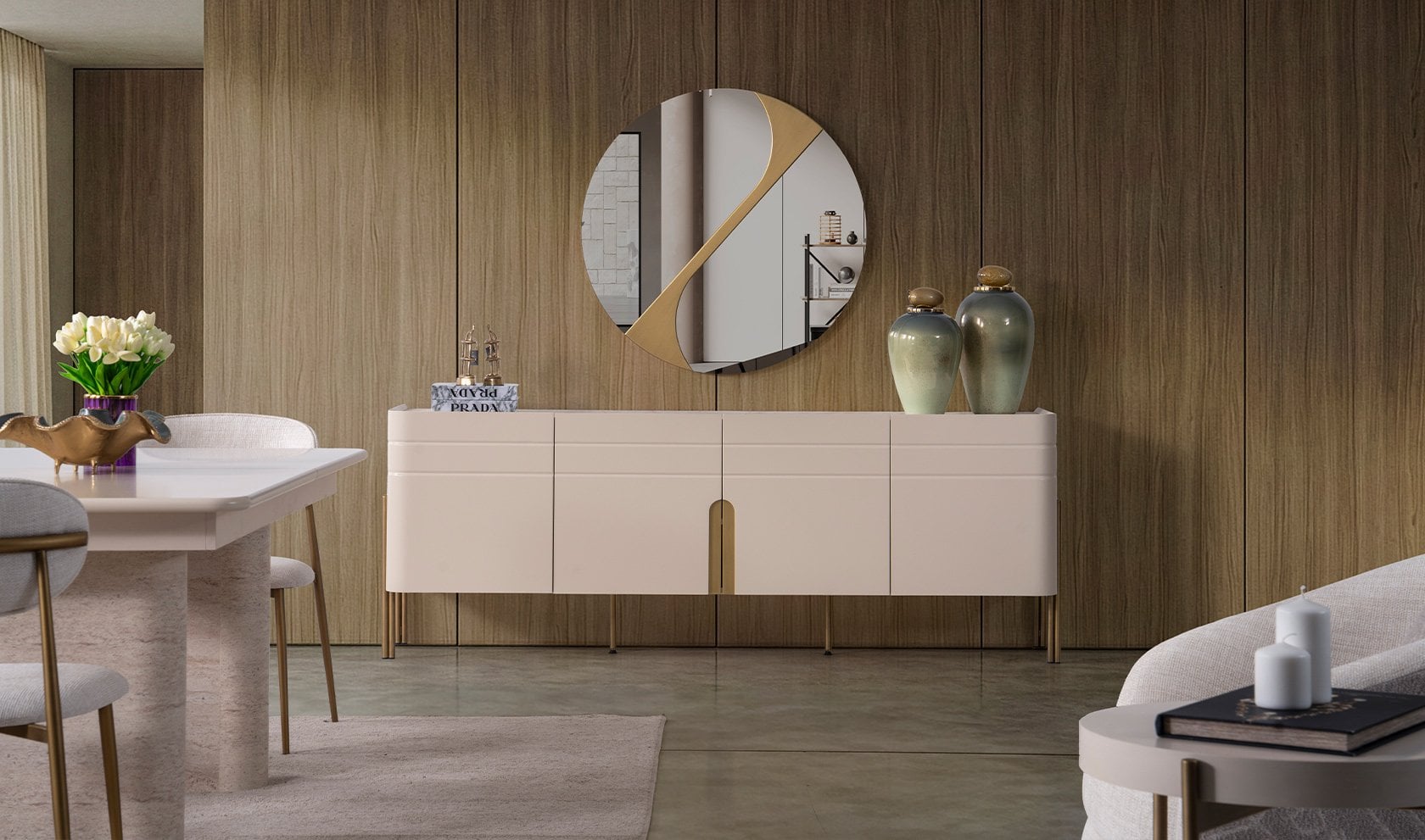 İnci Yemek Odası Takımı