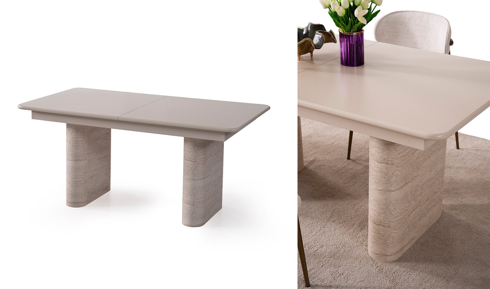 İnci Yemek Odası Takımı