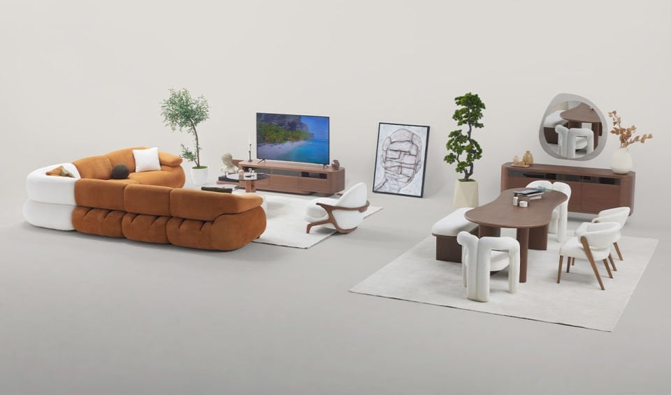 Luna Köşe Koltuk Takımı