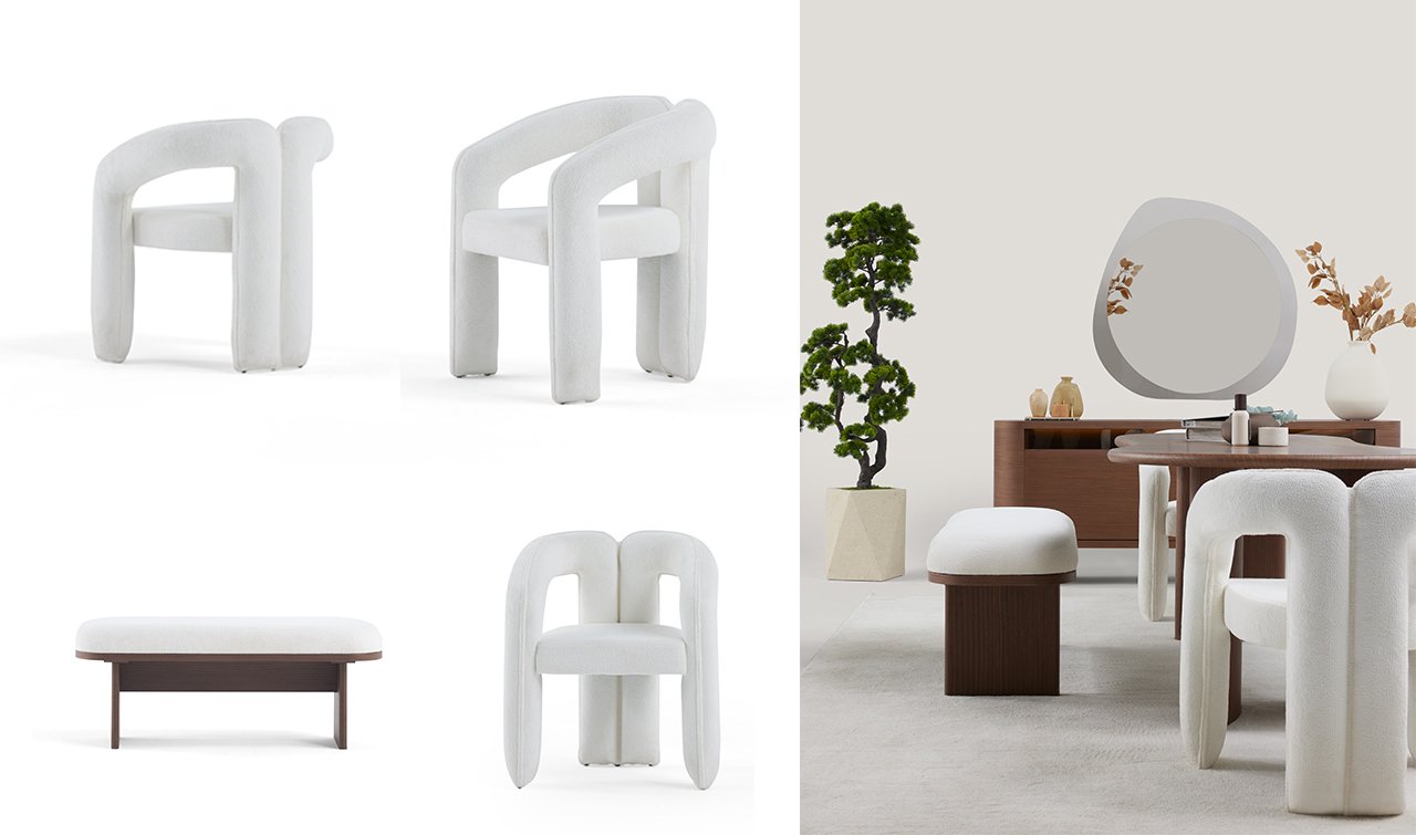 Luna Yemek Odası Takımı