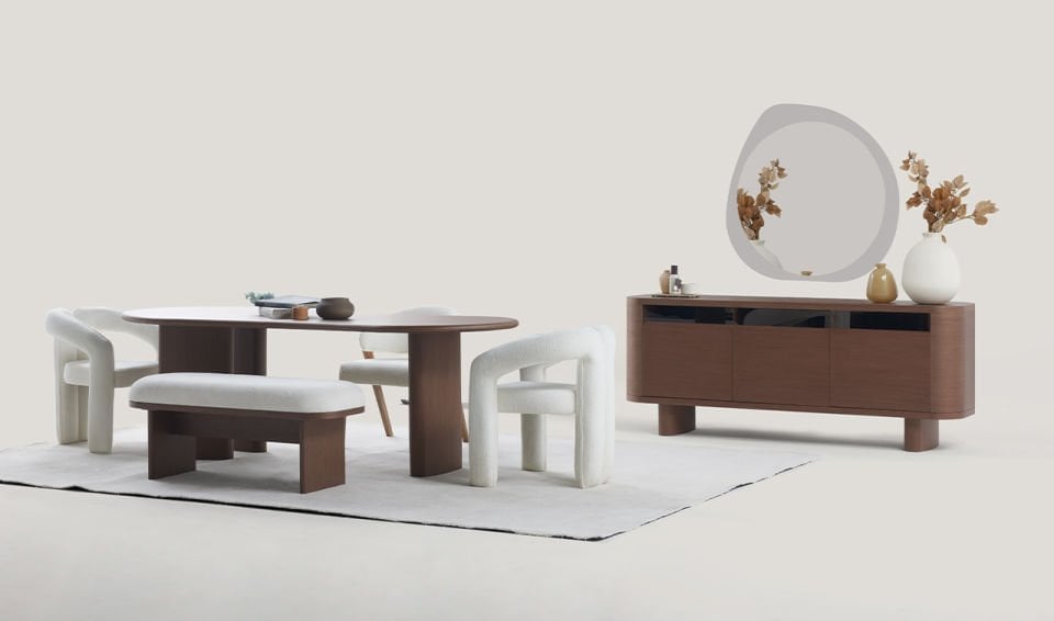 Luna Yemek Odası Takımı