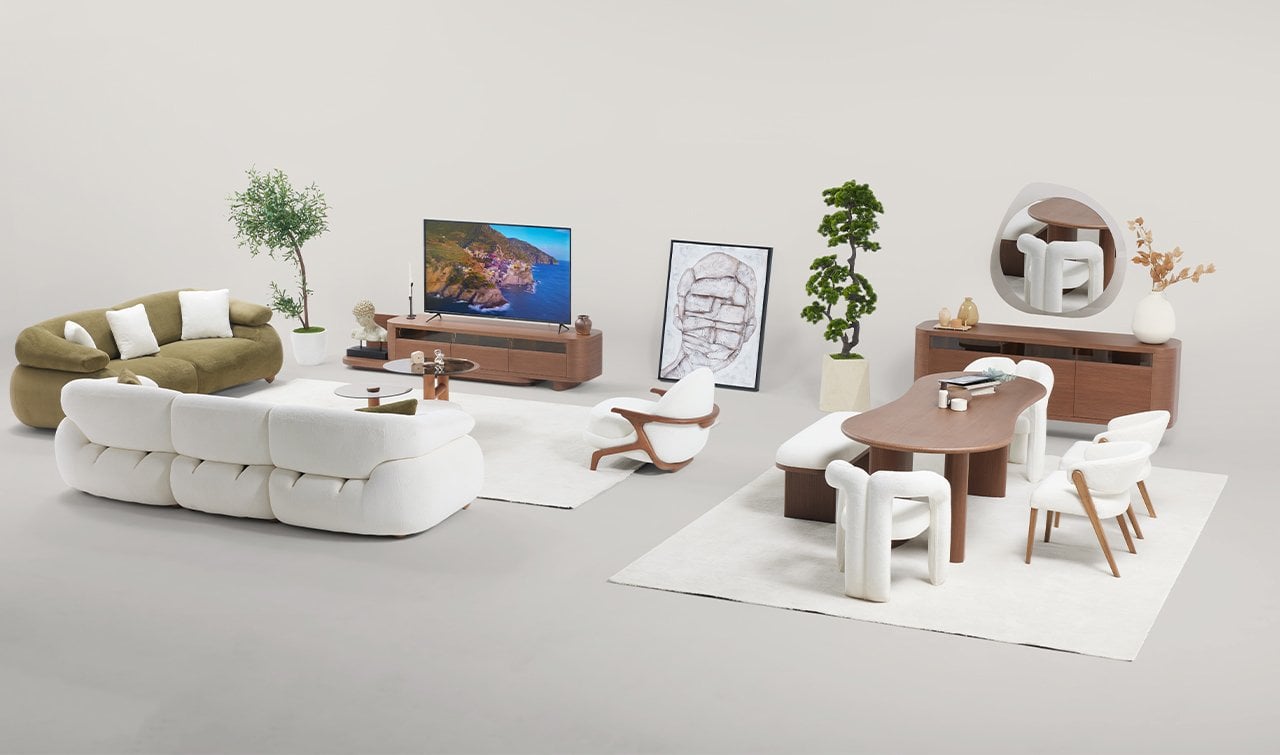 Luna Yemek Odası Takımı