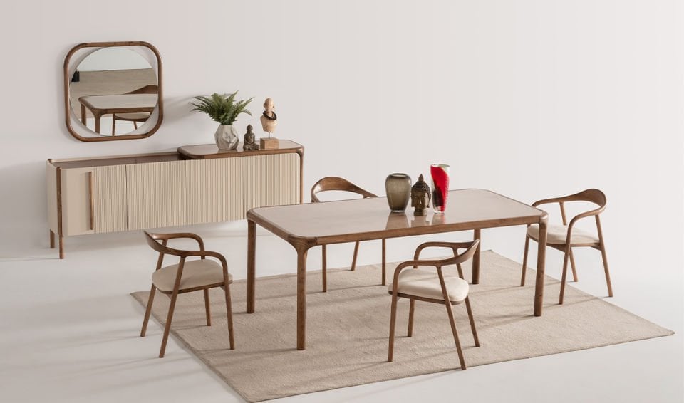 Woody Yemek Odası Takımı