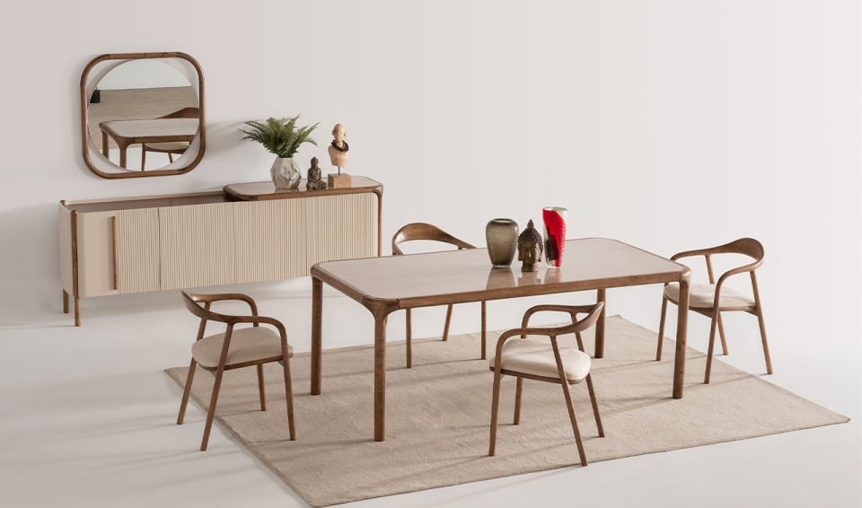 Woody Yemek Odası Takımı