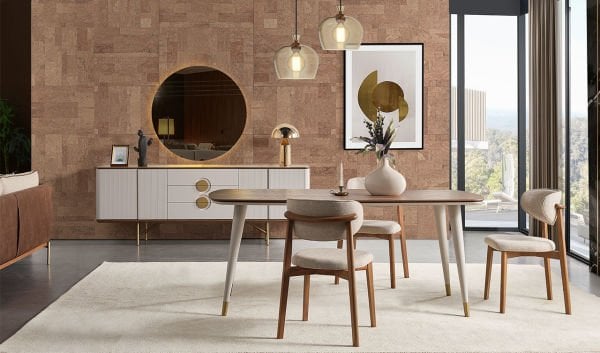 Viola Ahşap Yemek Odası Takımı