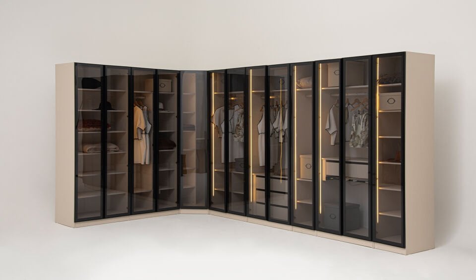 Aral Giyinme Odası | Modüler Gardrop