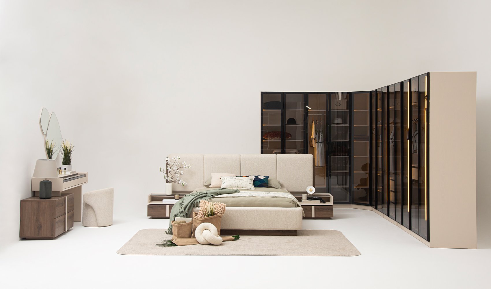 Aral Giyinme Odası | Modüler Gardrop