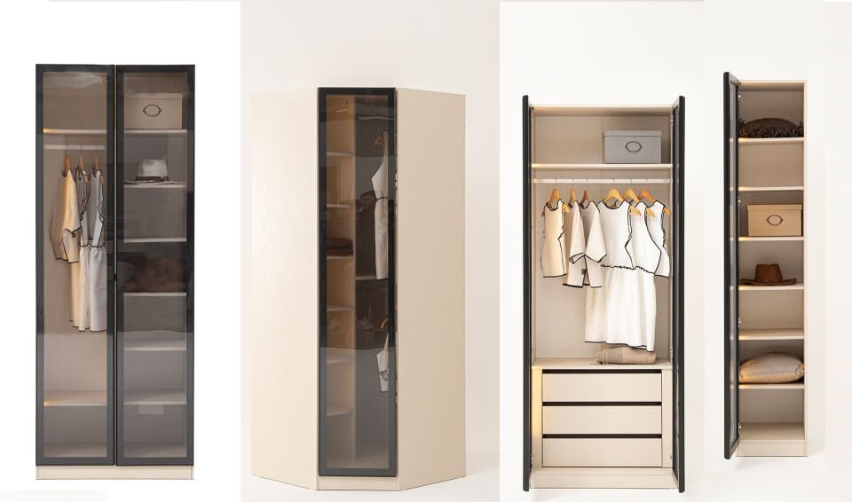 Aral Giyinme Odası | Modüler Gardrop