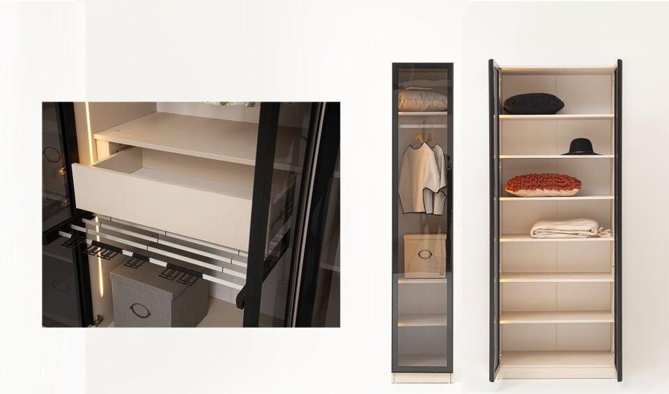 Aral Giyinme Odası | Modüler Gardrop