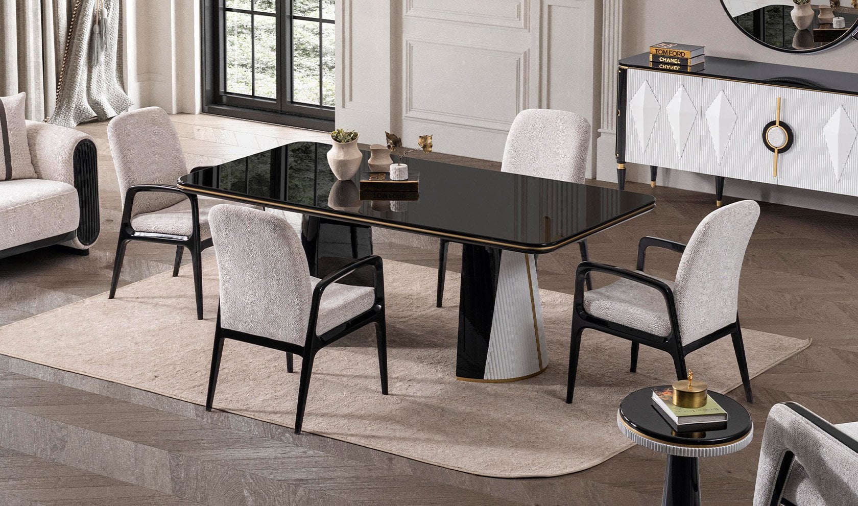 Lizbon Yemek Odası Takımı