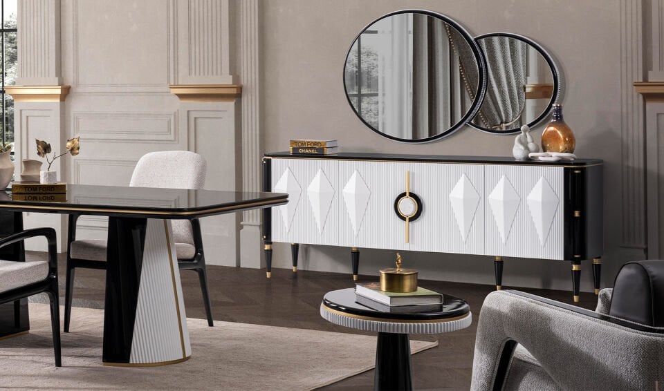 Lizbon Yemek Odası Takımı