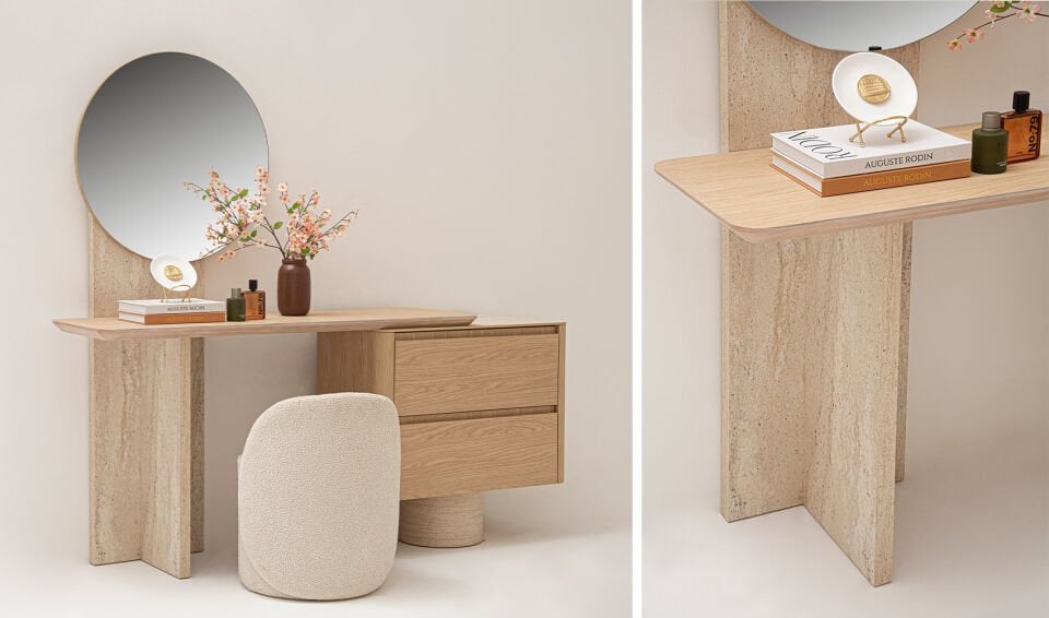 Ducha Yatak Odası Takımı | Traverten