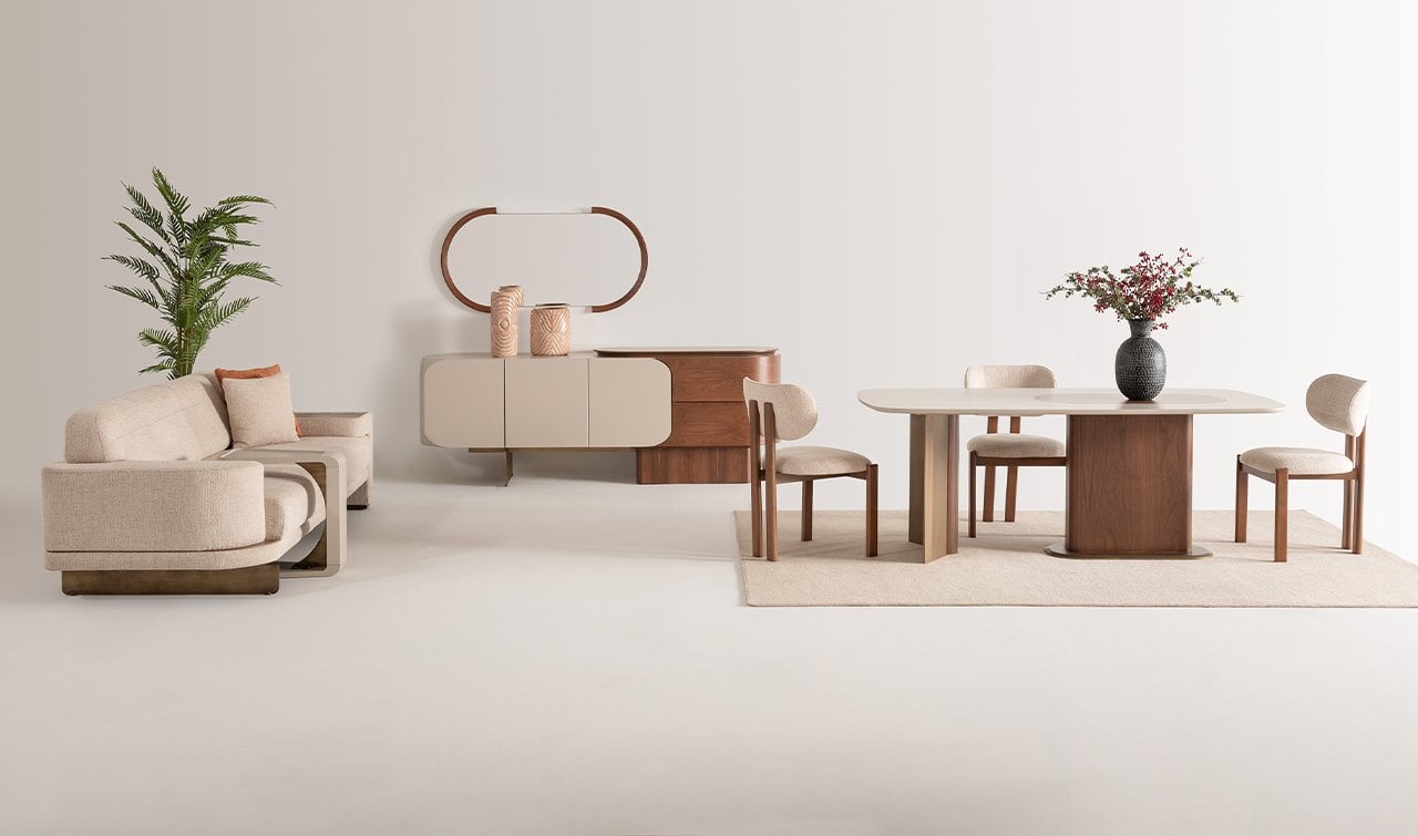 Pera Yemek Odası Takımı