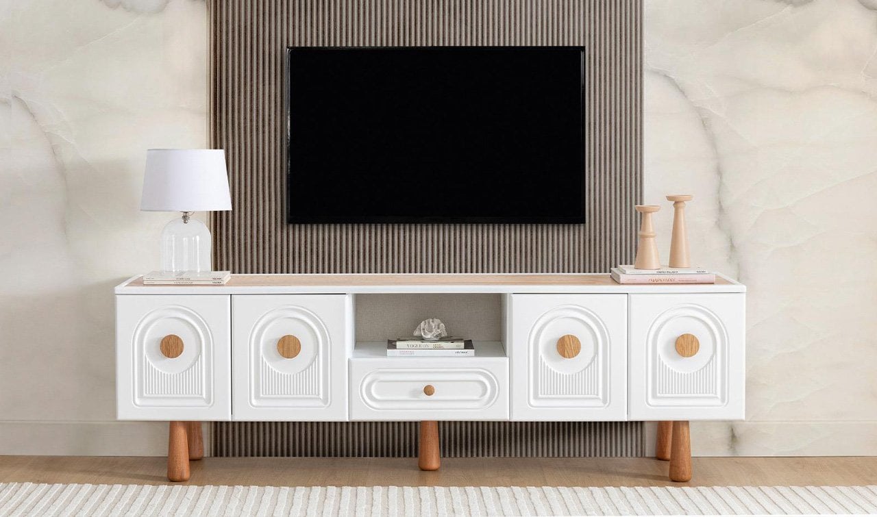 Lotus Tv Ünitesi | Bohem Stil