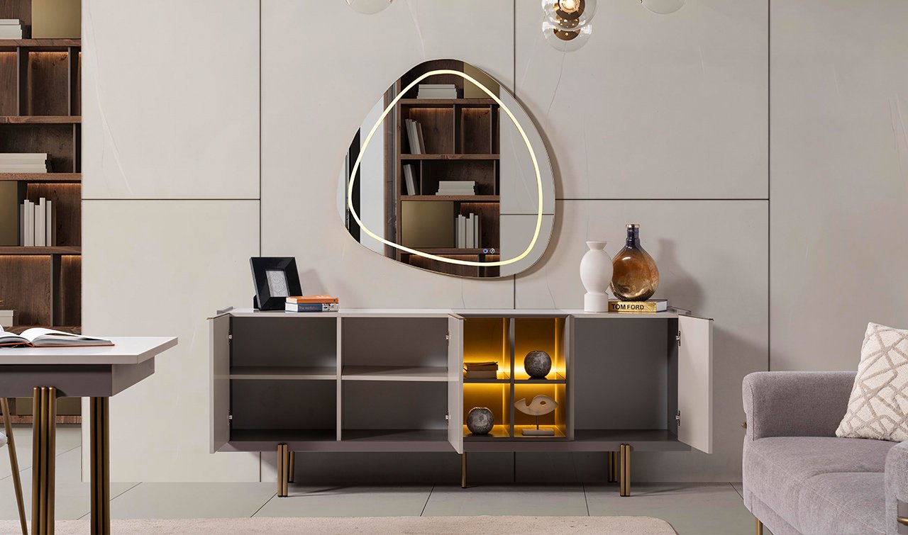 İnci Yemek Odası Takımı | Bej