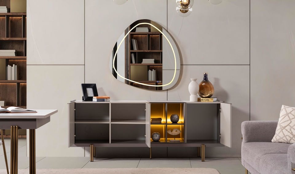 İnci Yemek Odası Takımı | Bej