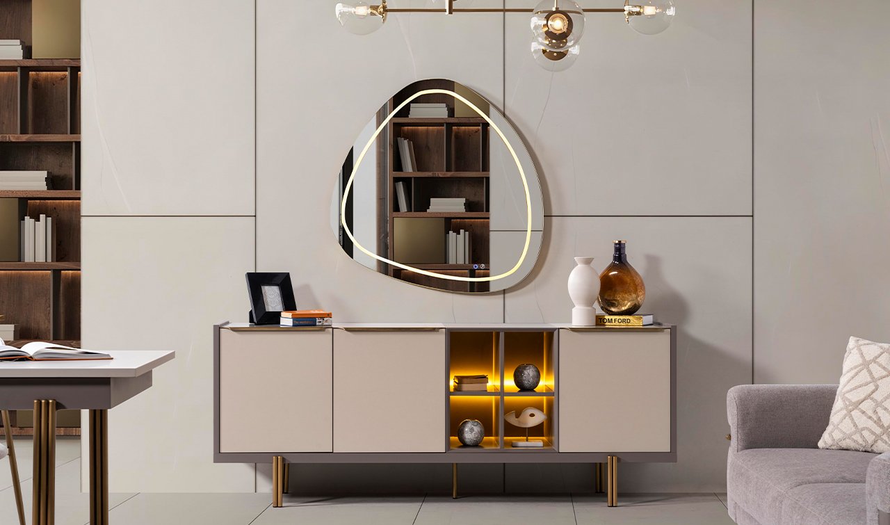 İnci Yemek Odası Takımı | Bej