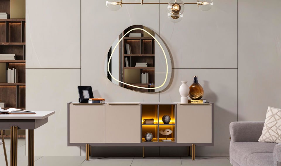 İnci Yemek Odası Takımı | Bej