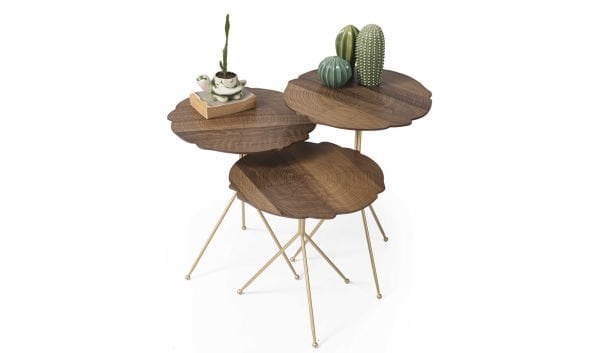 Kiev Ahşap Zigon Sehpa