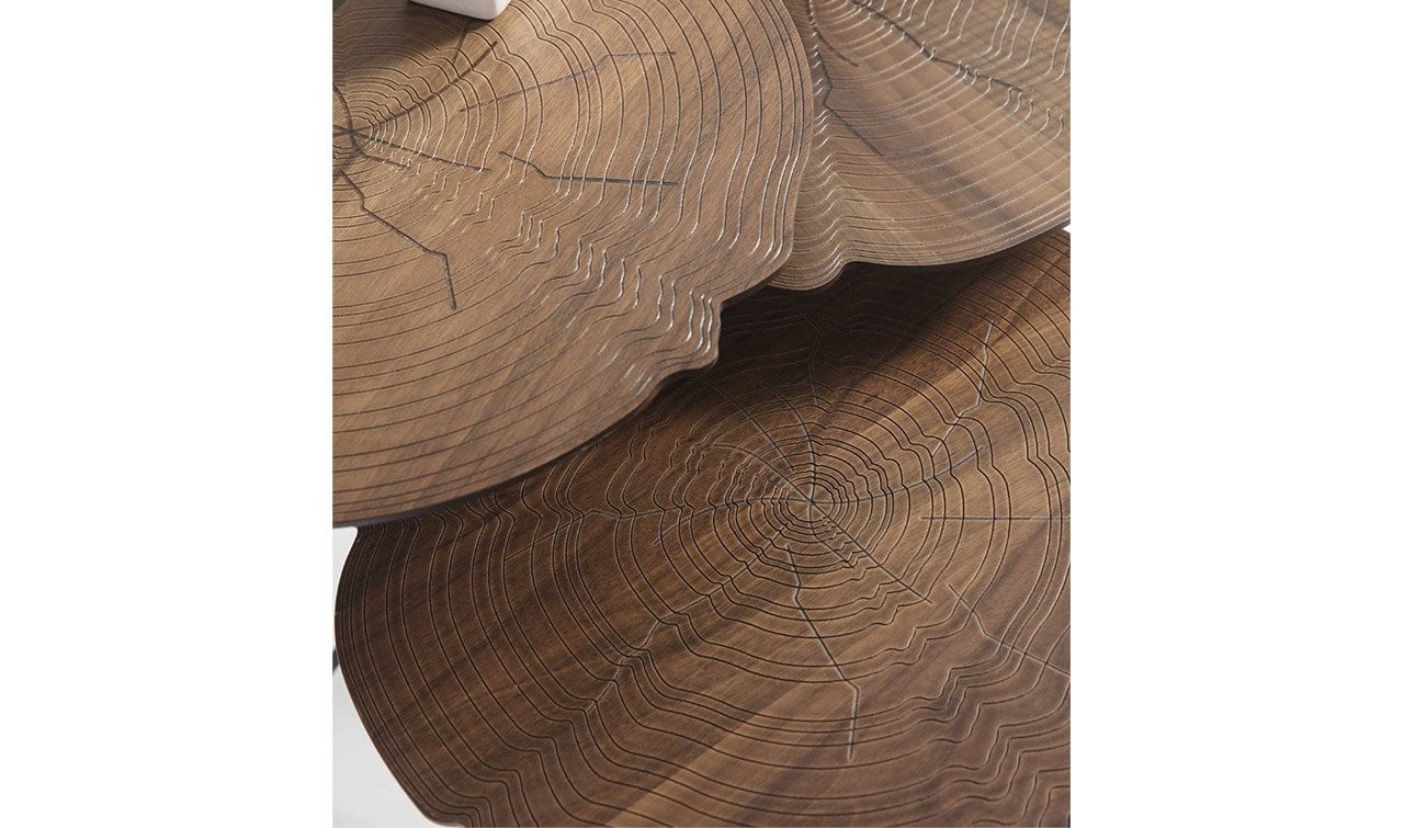 Kiev Ahşap Zigon Sehpa