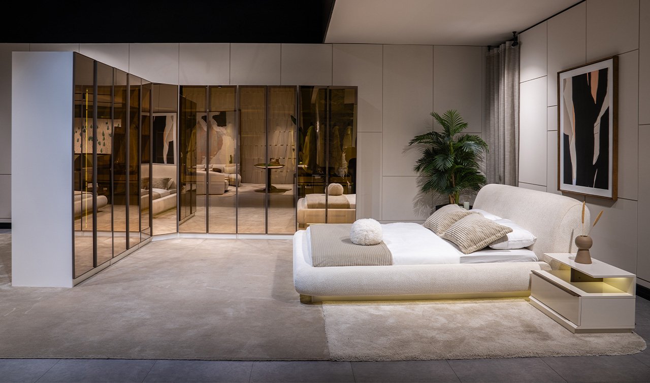 Latte Giyinme Odası - Köşe Dolap